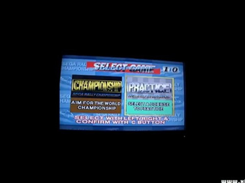 Gameplay_ Sega Rally Championship - Sega Saturn