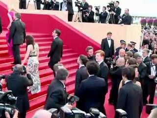 فريق عمل فيلم " اون ذ رود" للمخرج والتر ساليس على البساط الاحمر