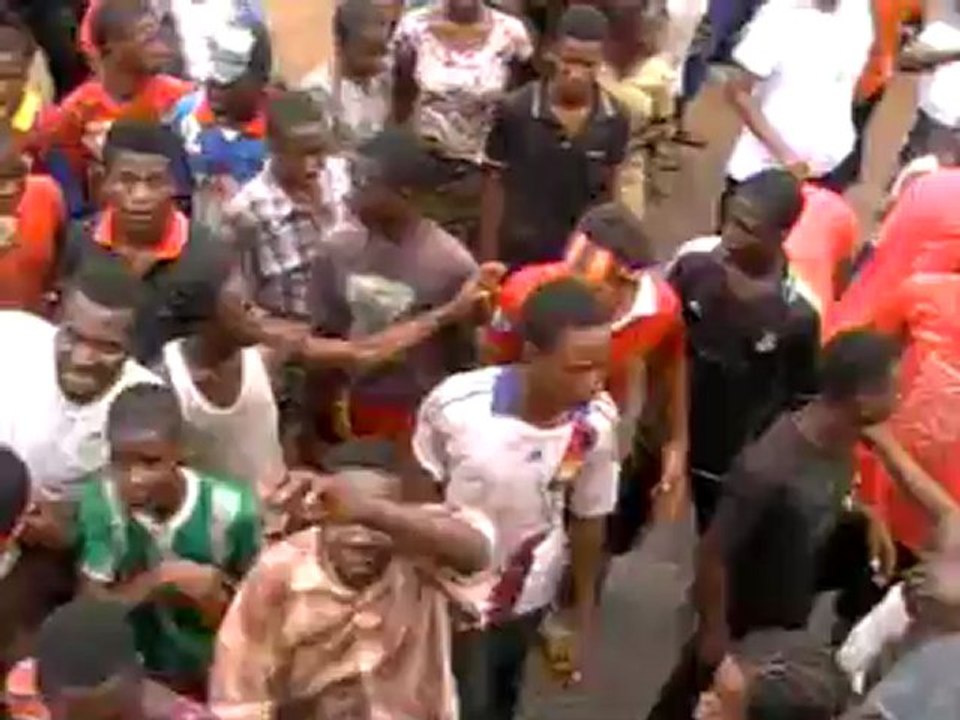 Manifestation de l'opposition le 10 mai 2012 à Conakry