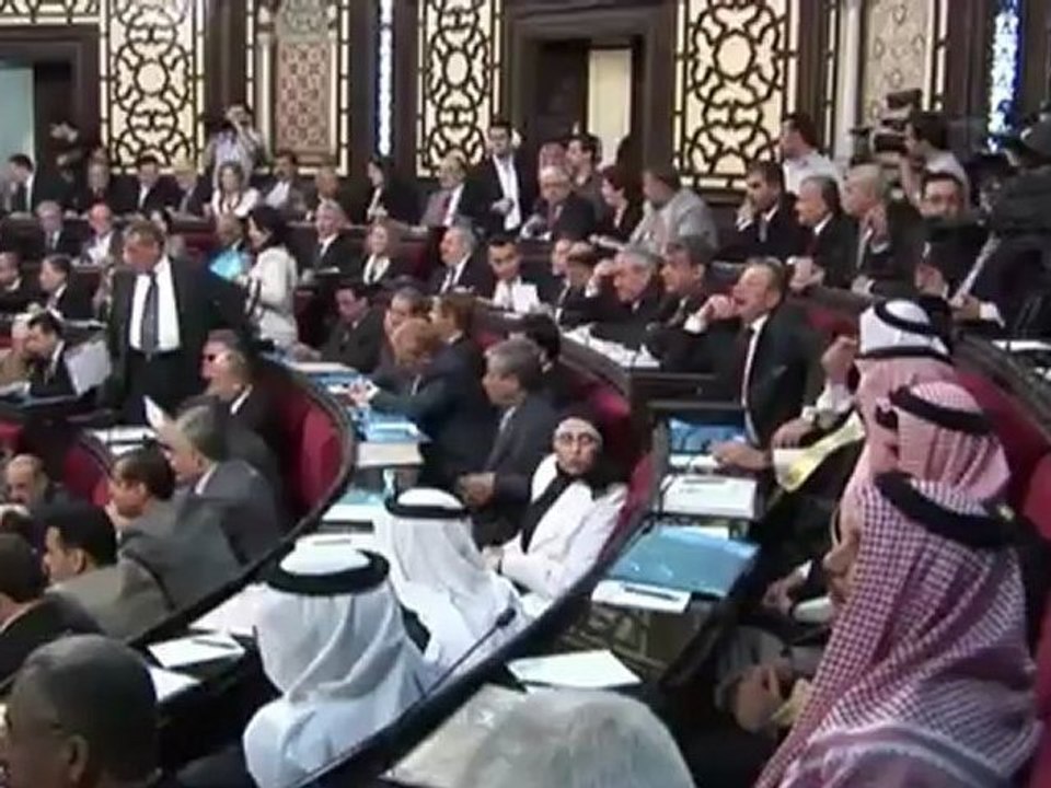 Syrie: première session du nouveau Parlement