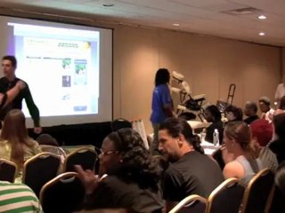 Errol N Schroeder from www.ASOMAssageMusic.com - at the American Massage Conference