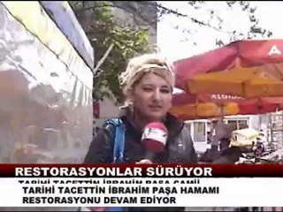 Zilede Restorasyonlar devam ediyor. Zileweb.com