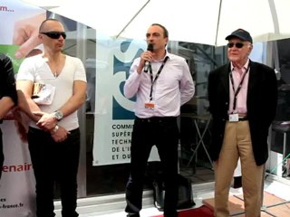 Festival de Cannes 2012 :  24 mai - Cinemeccanica sur le stand de la CST !