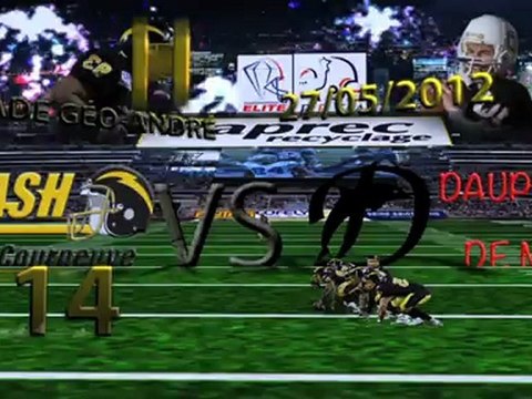 Flash vs Dauphins Finale du Championnat de France Junior 2012