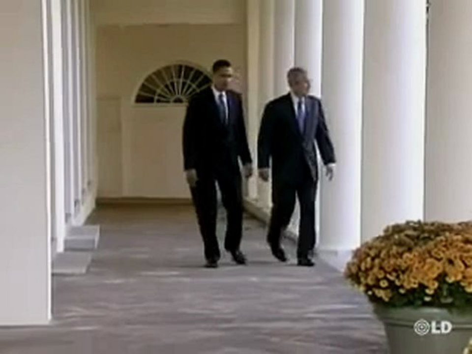 Obama llega a la Casa Blanca