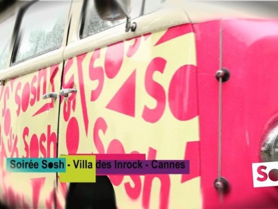 Soirée Sosh à la Villa Inrocks à Cannes