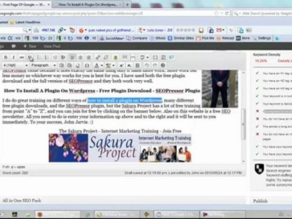How To Install A Plugin On Wordpress - Free Plugin Download - SEOPressor Plugin