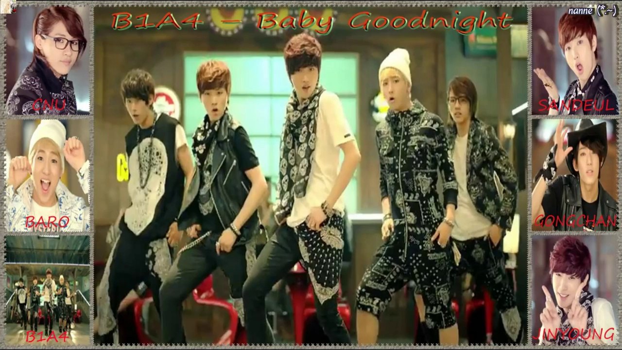 B1A4 – Baby Goodnight Full MV [german sub]