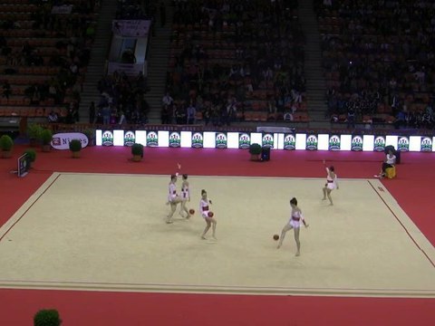 Championnat de France GR DF/DN Nîmes 2012 - DF1 Juniors St Fargeau