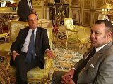 Hollande recebe rei do Marrocos