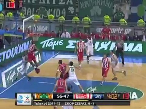 Παναθηναϊκός vs. Ολυμπιακός 81-79 | 2ος Τελικός Basket League (2012)