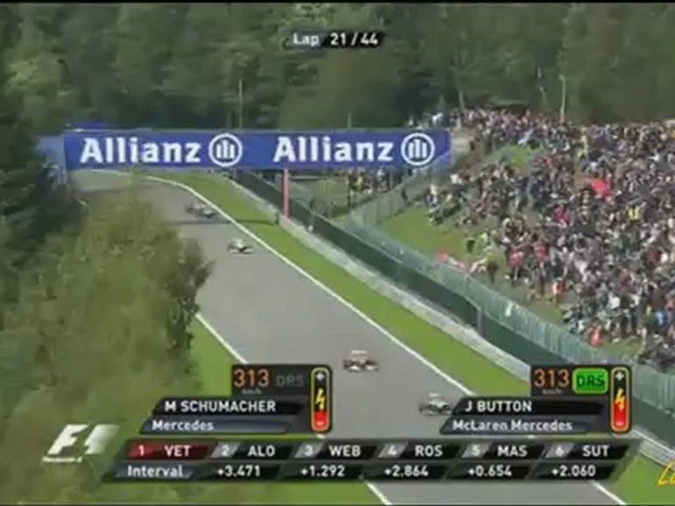 Michael Schumacher - Spa 2011 (Best of)