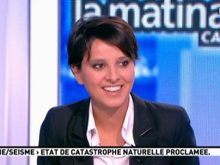 Najat Vallaud Belkacem invitée de La Matinale de Canal+