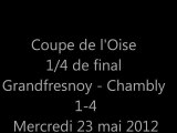 Chambly FC Coupe de l'Oise 1/4 de finale 23 mai 2012