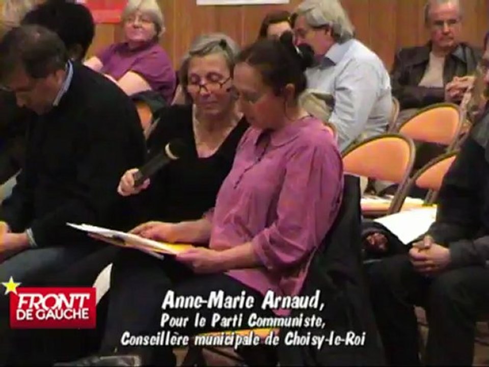 Meeting du 16 mai: Anne-Marie Arnaud