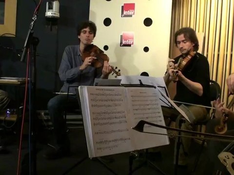Albert MARCOEUR & le QUATOR BELA , mon petit neveu live pour OUVERT LA NUIT