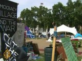 UK anti-war activists face eviction