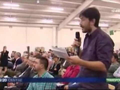 Débat Public LGV POCL à Blois - Intervention de François Thiollet