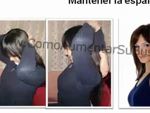 EJERCICIOS PARA AUMENTAR BUSTO - EJERCICIOS PARA BUSTO MAS GRANDE