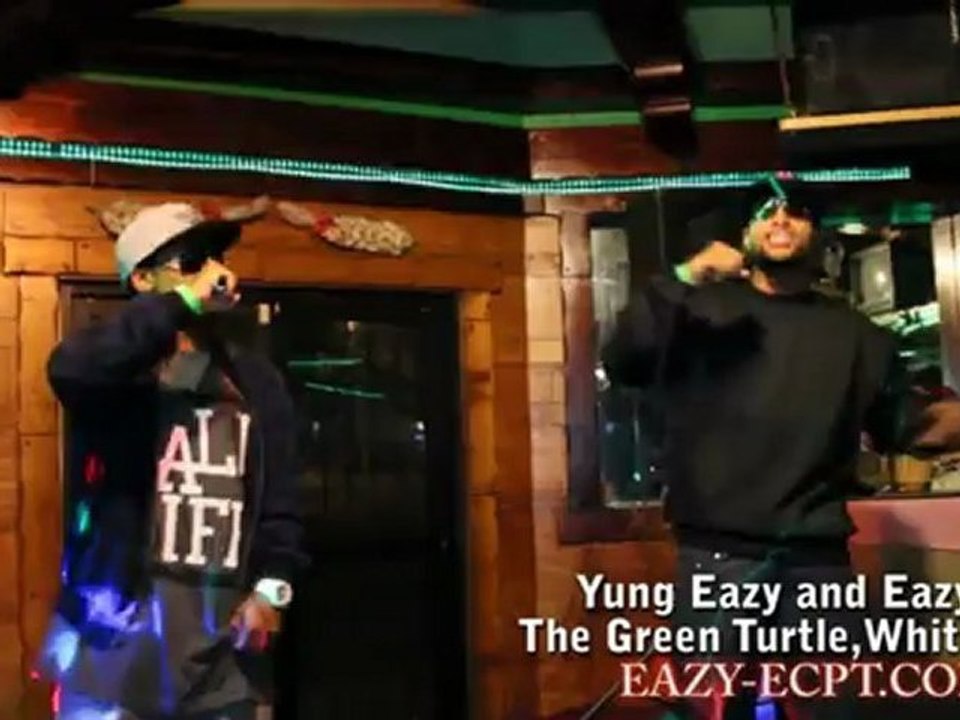 Yung Eazy & Eazy-E3 "Niggaz Think They Know Me" Live @ the Green Turtle, Whittier, CA, 05-04-2012 Pt.2