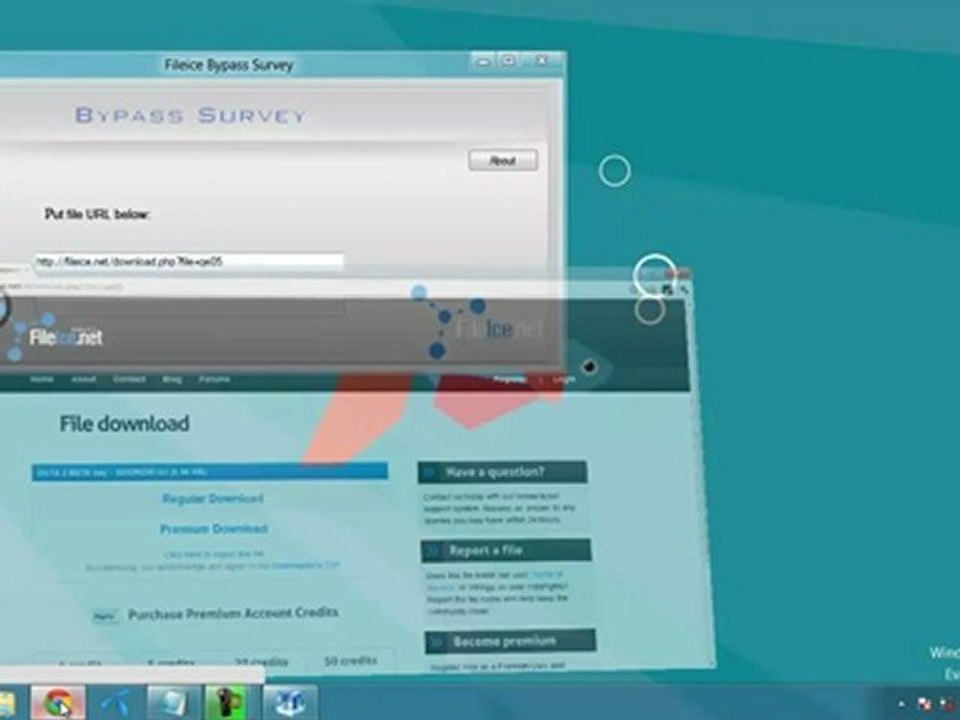 Survey Bypass ShareCash FileIce Hack 2013 Proof