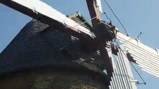 le moulin à vent  de Bertaud à Bain de Bretagne