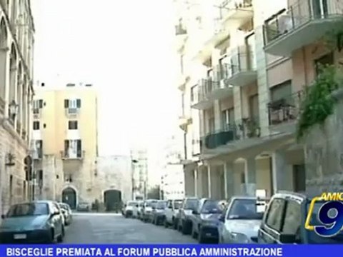 Bisceglie premiata al forum pubblica amministrazione