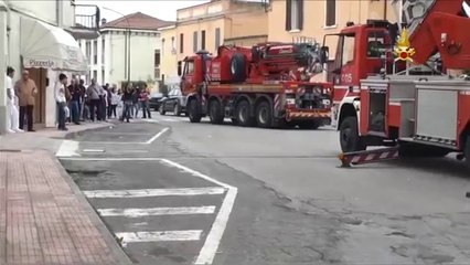 Bondeno (FE) - Terremoto - Intervento Vigili del Fuoco - Duomo (23.05.12)