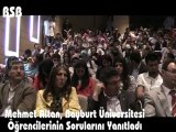 Mehmet Altan Bayburt Üniversitesi Öğrencilerinin Sorularını Yanıtladı