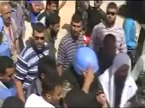 Syria فري برس ادلب سرمدا مظاهرة حاشدة بحضور المراقبين 24 5 2012 ج7 Idlib