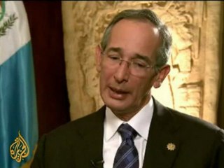 Alvaro Colom: 'Huge aggression' by cartels