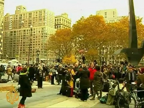 Court order allows Wall Street protesters' return to evicted camp