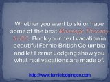 For the Ultimate in Vacation Rentals, BC Tourists Choose Fernie Lodging Company