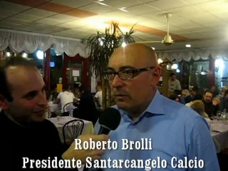 Il Santarcangelo saluta stampa e tifosi dando appuntamento alla prossima stagione.mpg