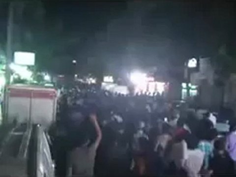 Syria فري برس حلب صلاح الدين طوفان بشري من المتظاهرين 27 5 2012 ج6 Aleppo