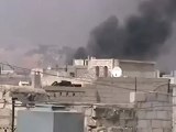 Syria فري برس ادلب  خان شيخون القصف المدفعي العنيف وتصاعد للدخان  اصوات المدفعية 27 5 2012 Idlib