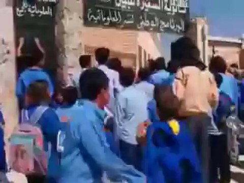 Syria فري برس حلب مظاهرة للطلبة الأحرار في السفيرة نصرة لحمص والحولة 27 5 2012 ج2 Aleppo