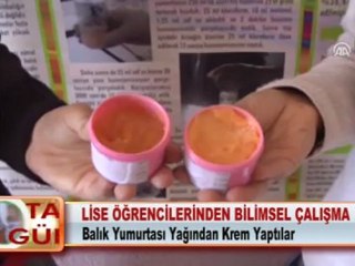 LİSE ÖĞRENCİLERİNDEN BİLİMSEL ÇALIŞMA 24.5.2012