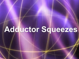 Adductor Squeezes - Chair Massage Techniques with Eric Brown