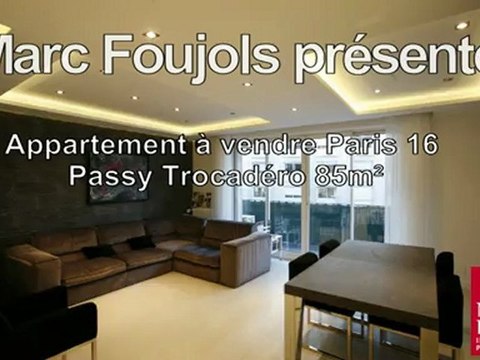 Vente appartement Paris 16 Passy Trocadéro