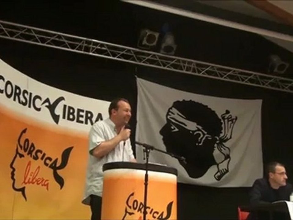 Meeting CORSICA LIBERA G.F Antolini