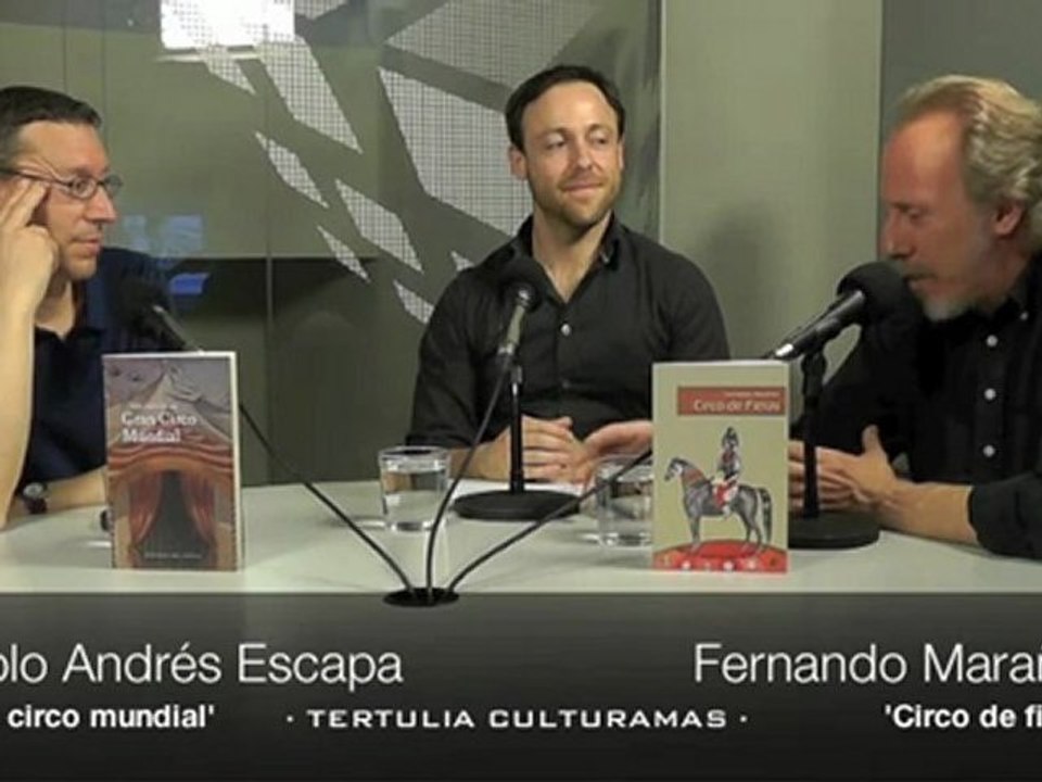 Periodista Digital. Tertulia Culturamas con Pablo Andrés Escapa y Fernando Marañón. 24 mayo 2012