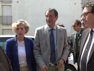 Déplacement de François Lamy, Ministre délégué chargé de la ville à Narbonne :