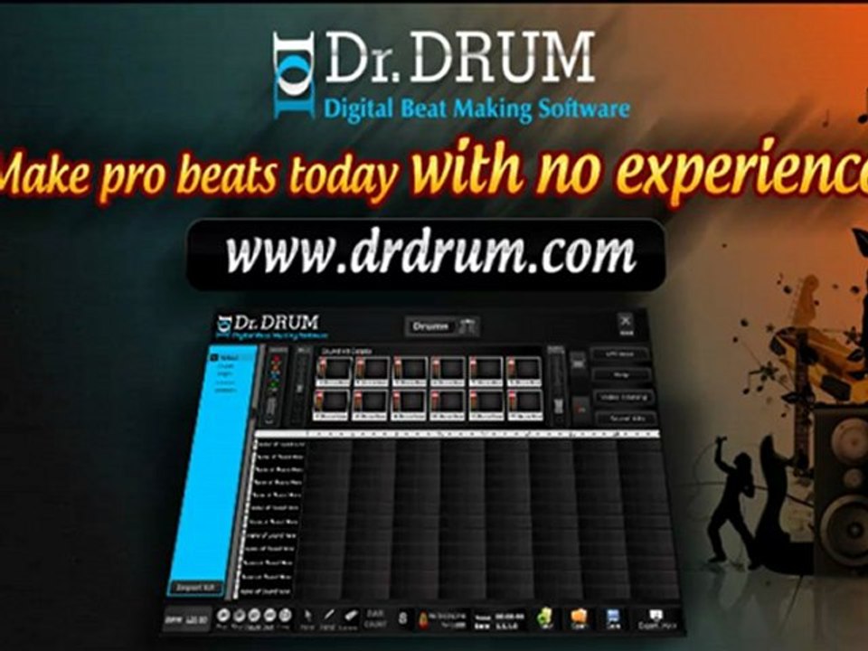 Dr Drum beats maker software full version video Dailymotion
