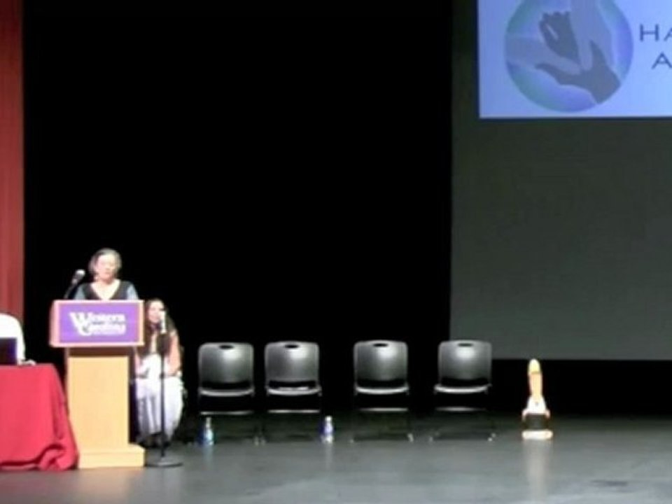 Jenny Ray Opening Program Prayer Massage Therapy Hall of Fame Inductee 2011