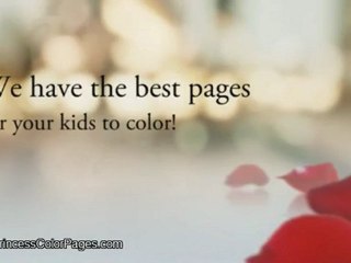 Why to use princess coloring pages