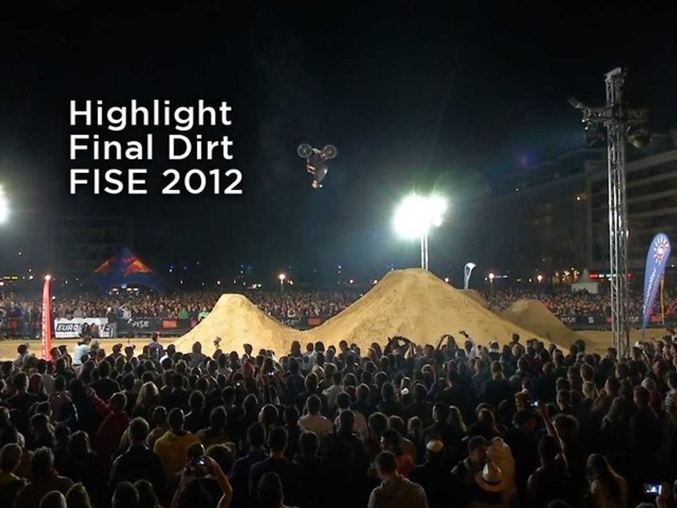 Highlight - Best moments BMX Dirt - FISE 2012