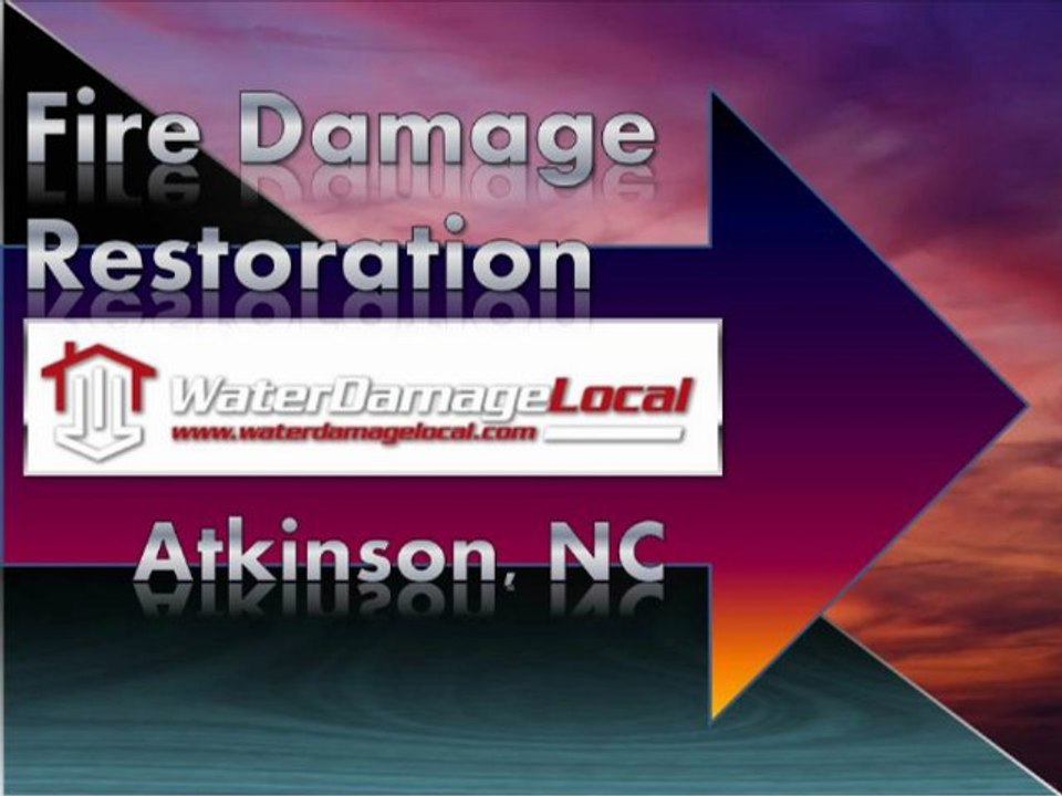 Water Damage Local - Fire Damage Remediation for Atkinson, NC