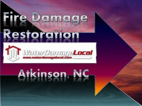 Water Damage Local - Fire Damage Remediation for Atkinson, NC