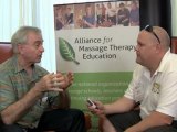 Michael McIver at the 2011 Alliance for Massage Therapy Education Conference